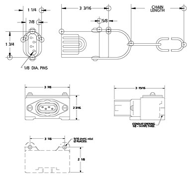 Om safety plugs small
