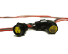 3 - 5 Poles | #16 AWG PVC 12-Inch Leads | Auto Color Code
